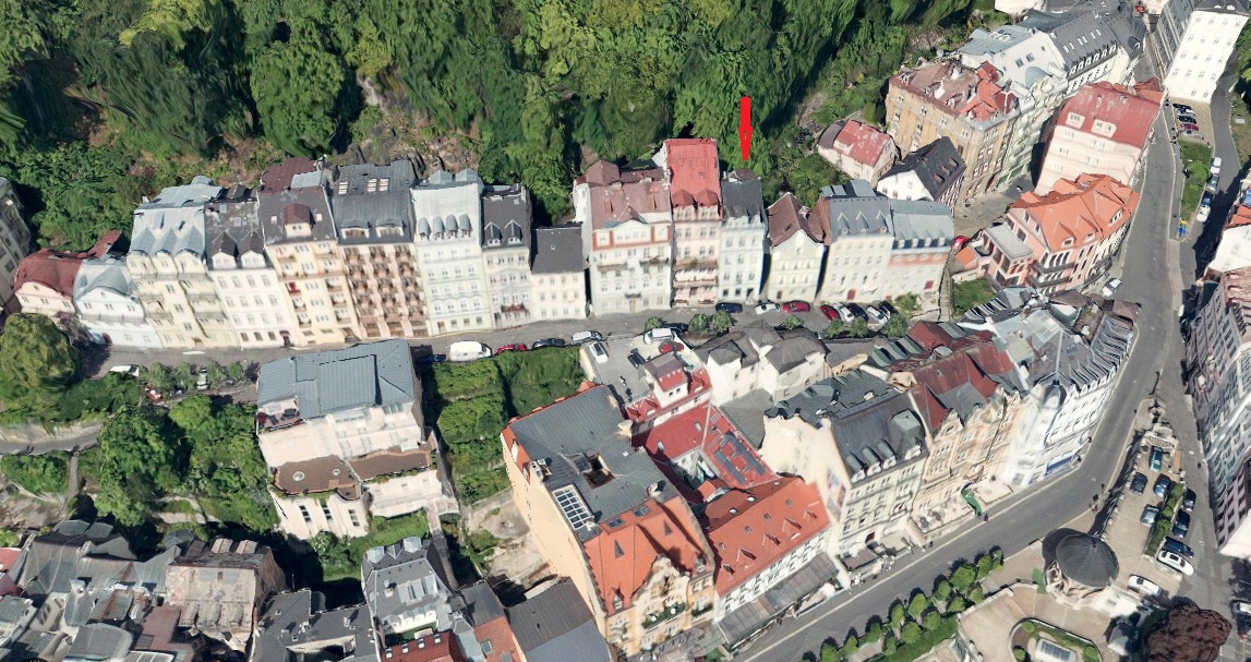 Prodej činžovního domu, památková zóna, ulice Pod Jelením skokem, Karlovy Vary